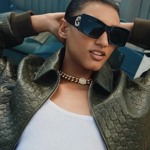 Gucci | Accessories | New Gucci Gg842s 01 Sunglasses Shiny  display picture 3